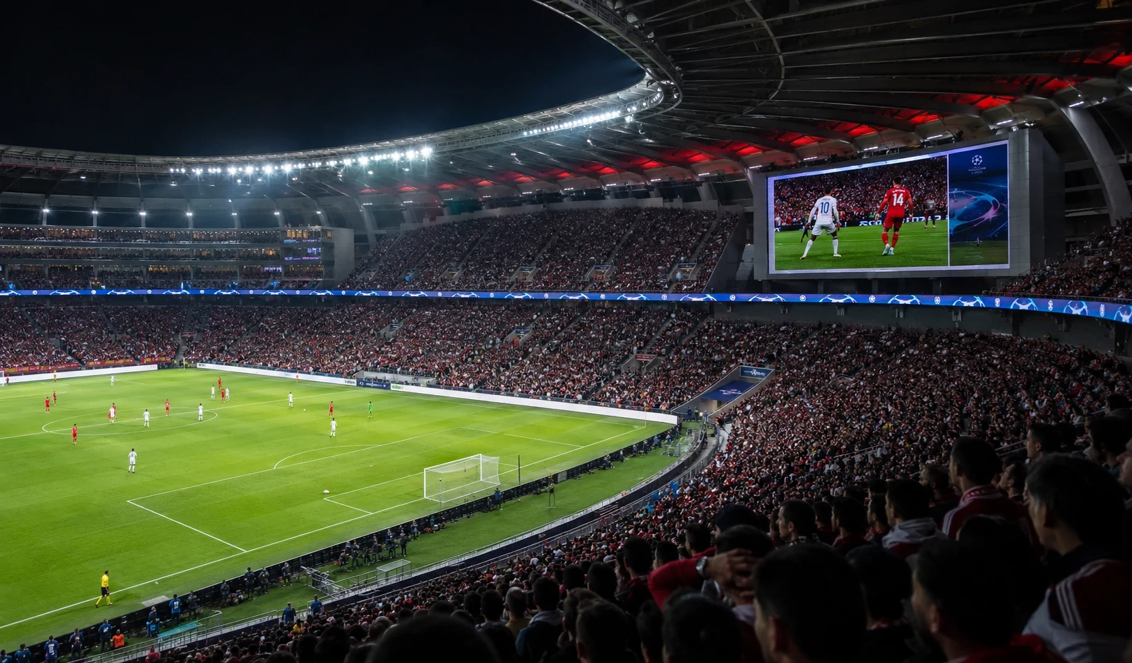 Stadium LED Display & LED Ribbon Board Solution | VisionReal